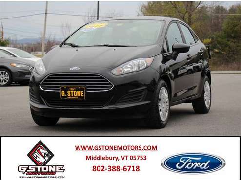 2017 FORD FIESTA S SEDAN - - by dealer - vehicle for sale in Middlebury, VT