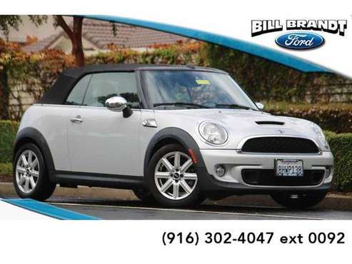 2014 MINI Cooper S convertible 2D Convertible (Silver) for sale in Brentwood, CA