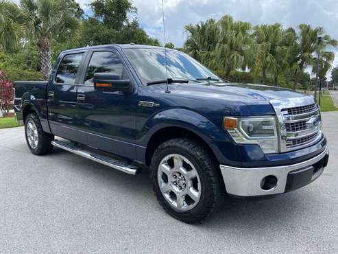 2014 Ford F-150 XLT 5 0 V8 Tow Package Bed Liner Clean Title Leather for sale in Okeechobee, FL