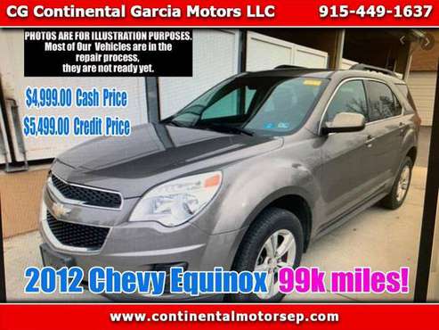 2012 Chevrolet Equinox 1LT 2WD - cars & trucks - by dealer - vehicle... for sale in El Paso, TX