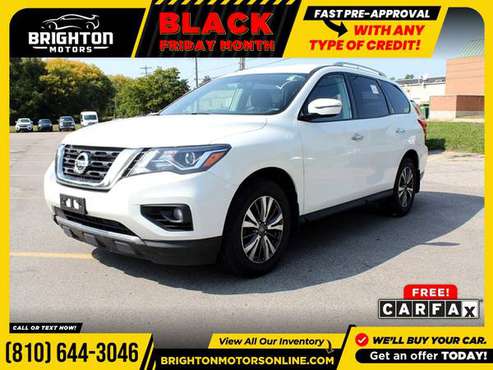 2017 Nissan Pathfinder SV FOR ONLY $233/mo! - cars & trucks - by... for sale in Brighton, MI