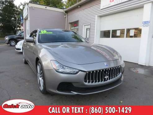 2016 Maserati Ghibli 4dr Sdn S Q4 with - cars & trucks - by dealer -... for sale in Bristol, CT