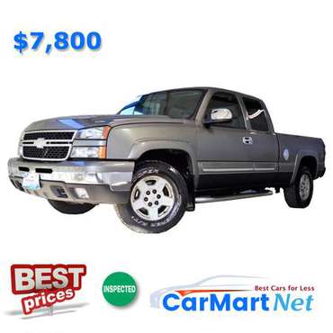 2007 Chevrolet Silverado LS 4x4 Extended Cab 8500lb Towing Capacity for sale in Fergus Falls, MN
