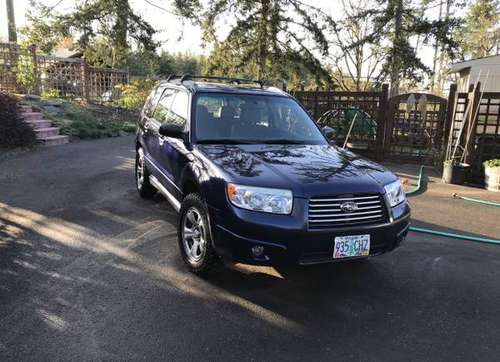 2006 Subaru Forester 2 5X MANUAL 5 SPEED for sale in Springfield, OR