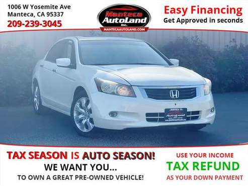 2008 HONDA ACCORD EX-V6 - - by dealer - vehicle for sale in Manteca, CA