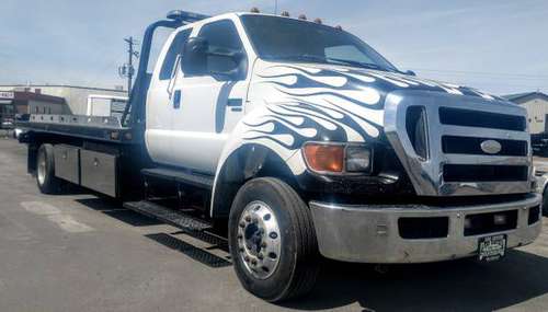 2008 Ford F-650 Rollback 6 7 Cummins Diesel Allison Auto Tow Truck for sale in Grand Junction, CO