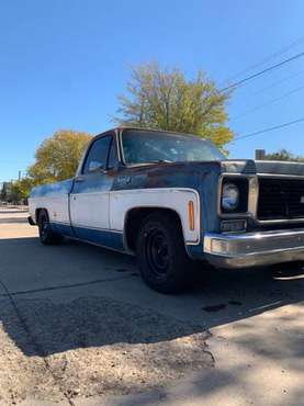 1973 chevrolet c10 - cars & trucks - by owner - vehicle automotive... for sale in Denton, TX