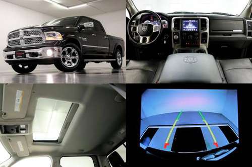 HEATED COOLED LEATHER! SUNROOF! 2017 Ram 1500 LARAMIE 4WD Crew Cab for sale in Clinton, AR