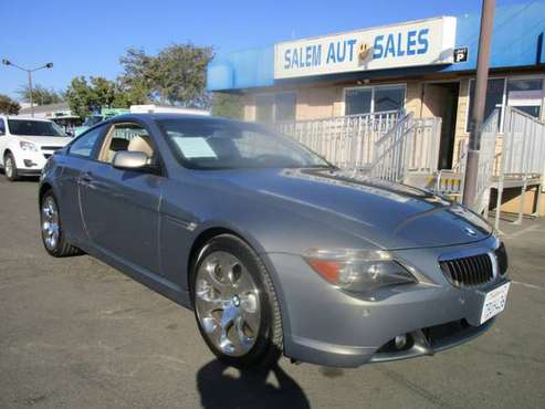 2005 BMW 645Ci - LOW MILEAGE - NAVI - SUNROOF - LEATHER AND HEATED... for sale in Sacramento , CA