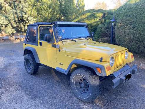 2004 JEEP WRANGLER TJ - cars & trucks - by owner - vehicle... for sale in Boulder, CO