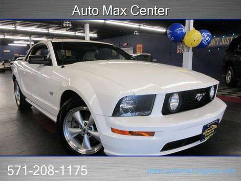 2007 Ford Mustang GT Deluxe Convertible GT 2dr Convertible for sale in Manassas, VA