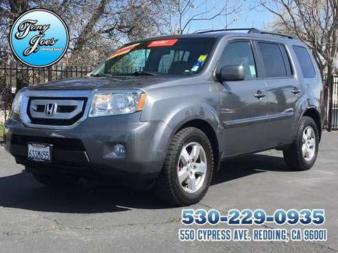 2011 Honda Pilot, EX-L, AWD, V6 16/22 MPG 3RD ROW SEATING/LEAT for sale in Redding, CA