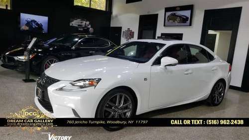 2016 Lexus IS 300 4dr F sport - Payments starting at $39/week - cars... for sale in Woodbury, NY
