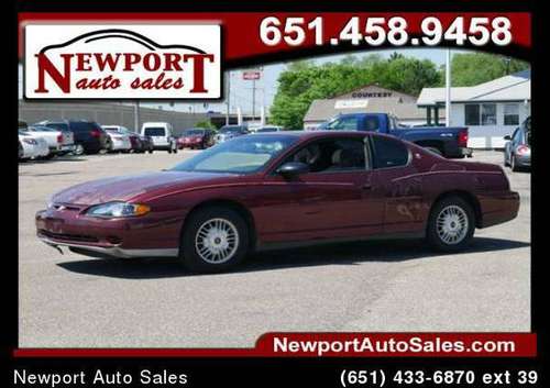 2001 Chevrolet Monte Carlo LS for sale in Newport, MN