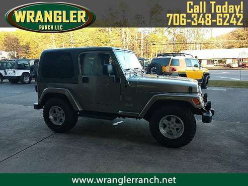 2004 Jeep Wrangler Sahara - cars & trucks - by dealer - vehicle... for sale in Cleveland, SC