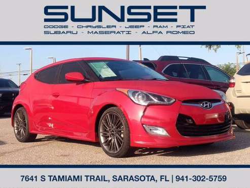 2013 Hyundai Veloster RE MIX Extra Low 12K miles! CarFax certified! for sale in Sarasota, FL