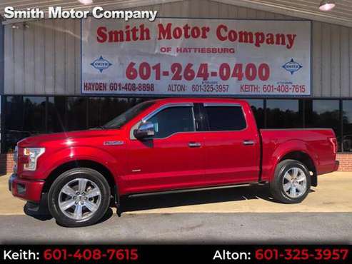 2016 Ford F-150 2WD SuperCrew 145 Platinum - cars & trucks - by... for sale in Hattiesburg, MS