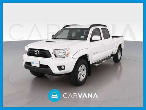 2013 Toyota Tacoma Double Cab PreRunner Pickup 4D 6 ft pickup White for sale in Blountville, TN