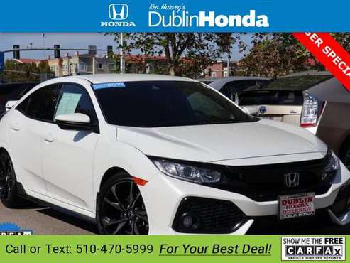 2019 Honda Civic Sport - cars & trucks - by dealer - vehicle... for sale in Dublin, CA