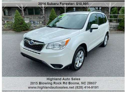 2014 Subaru Forester 2.5i Premium AWD 4dr Wagon 6M 116000 Miles -... for sale in Boone, NC
