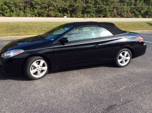 2008 Toyota Solara SLE Convertible Black Great condition - cars &... for sale in Myrtle Beach, SC