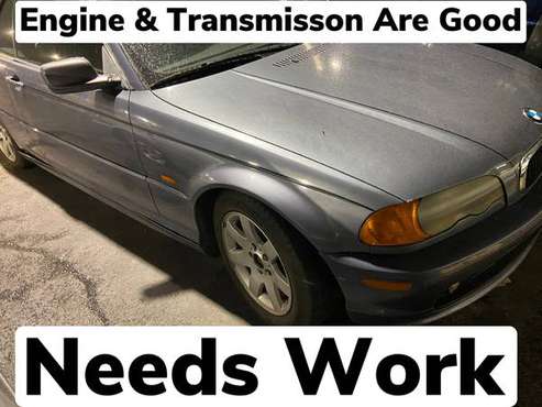 2001 BMW 325CI RWD Convertible 2.5L - cars & trucks - by owner -... for sale in Elmhurst, IL