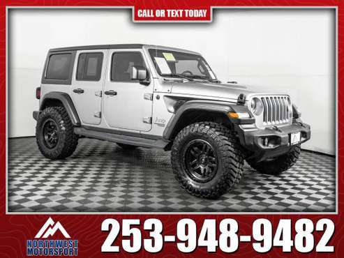 Lifted 2019 Jeep Wrangler Unlimited Sport 4x4 - - by for sale in PUYALLUP, WA