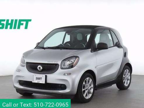 2018 smart fortwo electric drive passion coupe Silver - cars & for sale in South San Francisco, CA