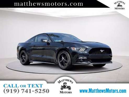 2015 Ford Mustang EcoBoost Premium - - by dealer for sale in Clayton, NC
