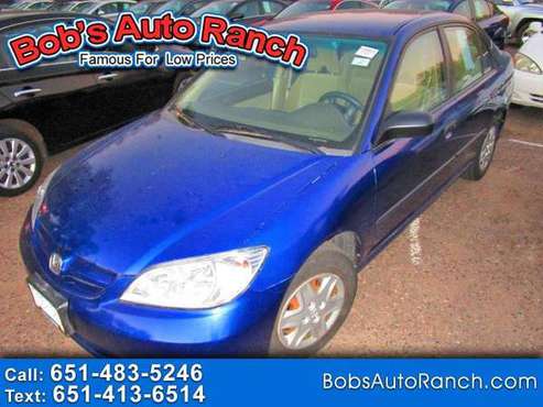 2005 Honda Civic Sdn VP AT - cars & trucks - by dealer - vehicle... for sale in Lino Lakes, MN