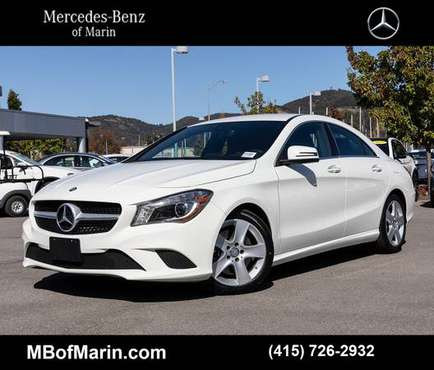 2016 Mercedes-Benz CLA250 Coupe -4P1663- Certified for sale in San Rafael, CA