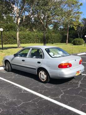 2002 Chevy Prizm (Silver) - cars & trucks - by owner - vehicle... for sale in Hobe Sound, FL