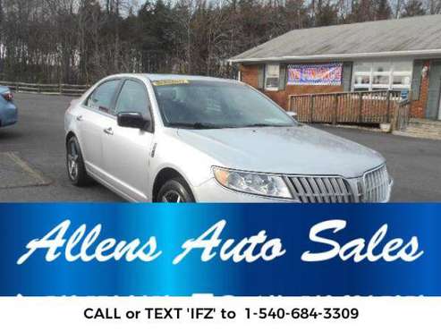 2011 LINCOLN MKZ AWD W/ 6 MONTH UNLIMITED MILES WARRANTY !! for sale in Fredericksburg, VA