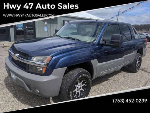 2002 Chevrolet Chevy Avalanche 1500 4dr 4WD Crew Cab SB - cars & for sale in St Francis, MN