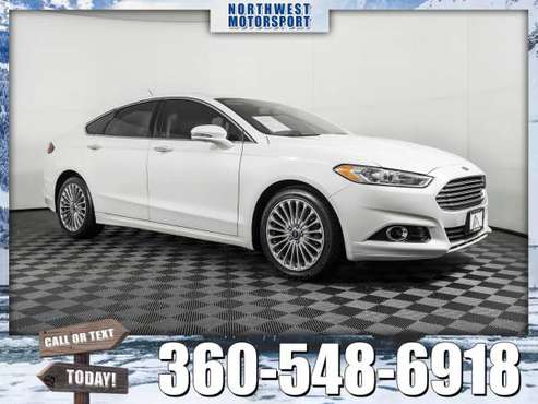 2013 *Ford Fusion* Titanium FWD - cars & trucks - by dealer -... for sale in Marysville, WA