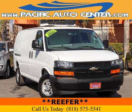2019 Chevrolet Chevy Express 3500 Reefer Work Cargo Van 33944 for sale in Fontana, CA