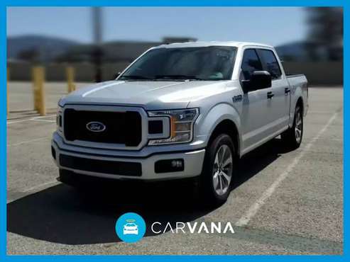 2018 Ford F150 SuperCrew Cab XLT Pickup 4D 6 1/2 ft pickup Silver for sale in Palmdale, CA