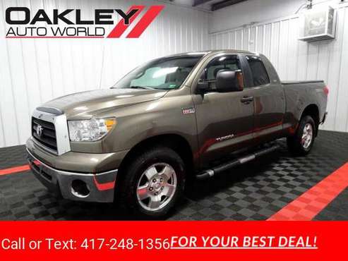 2009 Toyota Tundra 4WD Truck 4dr Extended CabPickup pickup Gray for sale in Branson West, MO