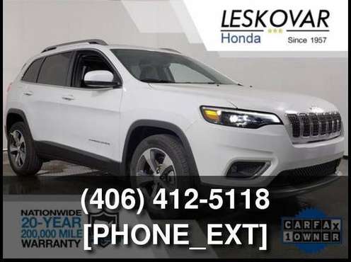 2019 Jeep Cherokee Limited - cars & trucks - by dealer - vehicle... for sale in Butte, MT