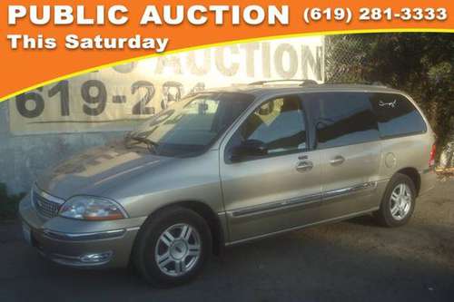 2001 Ford Windstar Wagon Public Auction Opening Bid - cars & trucks... for sale in Mission Valley, CA