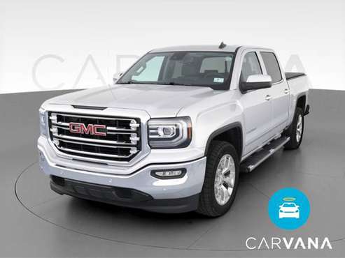 2018 GMC Sierra 1500 Crew Cab SLT Pickup 4D 5 3/4 ft pickup Gray - -... for sale in milwaukee, WI