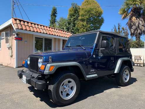 2005 jeep wrangler (low miles) for sale in Santa Rosa, CA