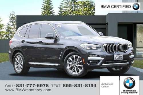 2019 BMW X3 sDrive30i sDrive30i Sports Activity Vehicle - cars & for sale in Seaside, CA