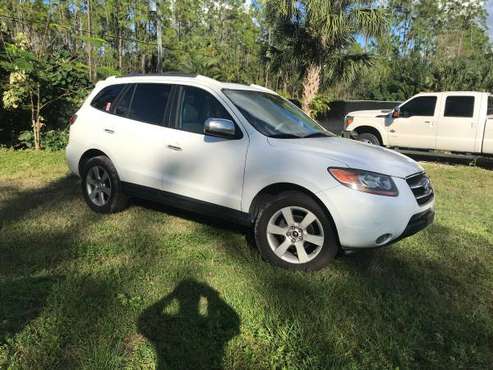 2007 Hyundai Santa Fe Limited - cars & trucks - by owner - vehicle... for sale in Naples, FL