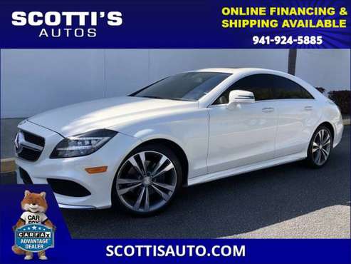 2015 Mercedes-Benz CLS-Class CLS 400 4-MATIC DIAMOND WHITE BEST for sale in Sarasota, FL