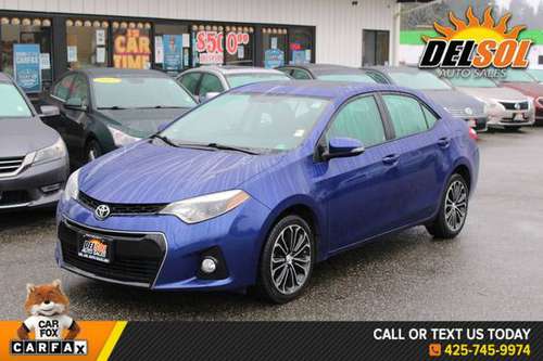 2014 Toyota Corolla S Plus S Plus, Back up camera, Leather, Loaded,... for sale in Everett, WA