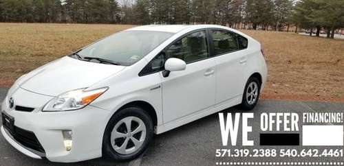 2013 Toyota Prius #3 White 1owner (Navi & Camera) We Finance! - cars... for sale in Fredericksburg, VA