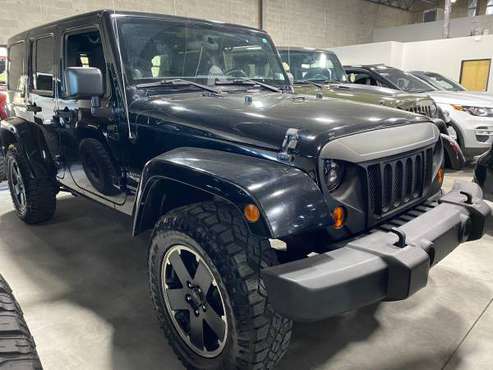 2011 Jeep Wrangler Unlimited Sahara 4x4 4dr SUV - cars & trucks - by... for sale in Macomb, MI