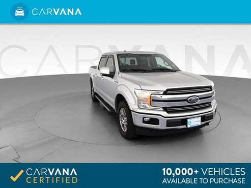2018 Ford F150 SuperCrew Cab Lariat Pickup 4D 5 1/2 ft pickup Silver - for sale in Atlanta, NC