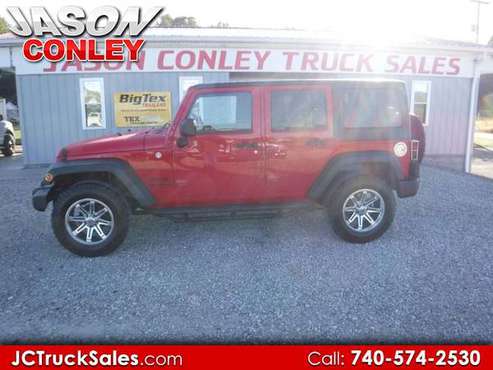 2014 Jeep Wrangler Unlimited 4WD 4dr Sport - cars & trucks - by... for sale in Wheelersburg, WV